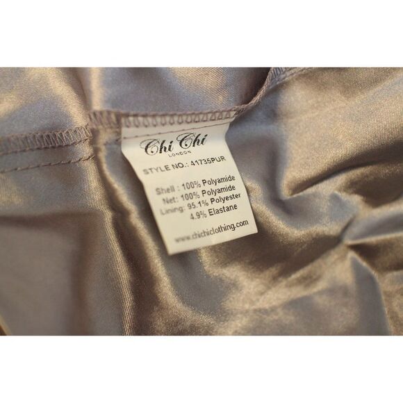 NWT Chi Chi London Lilac Lace Dress - Picture 8 of 8